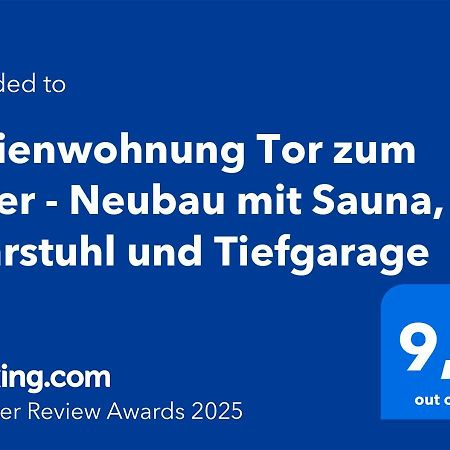 Ferienwohnung Tor Zum Meer - Neubau Mit Sauna, Fahrstuhl Und Tiefgarage Kühlungsborn Zewnętrze zdjęcie