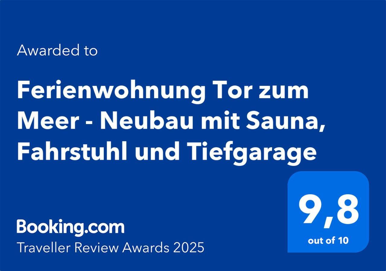 Ferienwohnung Tor Zum Meer - Neubau Mit Sauna, Fahrstuhl Und Tiefgarage Kühlungsborn Zewnętrze zdjęcie